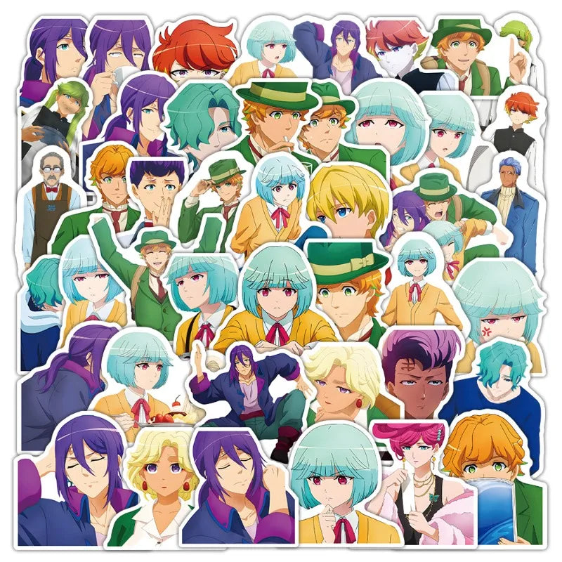 WonderFarm Anime Stickers Pack - Laptop, Phone, Car, Scooter, Water Bottle Decor (ONLINE ORDER ONLY)