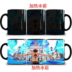 One Piece Color Changing Mug: Nika Luffy & Ace Magic Cup (ONLINE ORDER ONLY)
