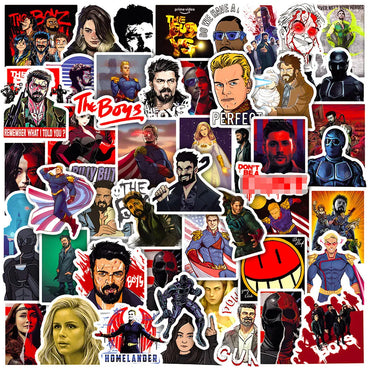 10/30/50PCS TV Show The Boys Sticker Packs (Online Order Only)