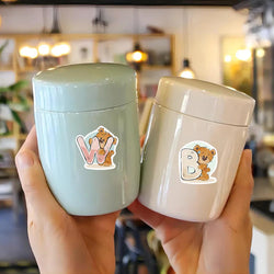 10/20/39PCS Cute Little Bear Letter Cartoon Sticker Packs (ONLINE ORDER ONLY)