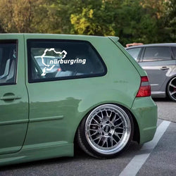 MAP "nurburgring" stickers,High Quality And Durable Automobiles Exterior Accessories Self-adhesive Decals (ONLINE ORDER ONLY)