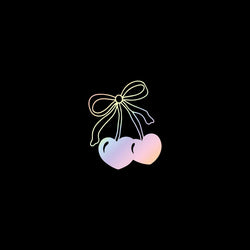 Cute Girly Cherry Bow For Car Stickers Decoration Bumper laptop Sticker Rear Window Fashion Stickers Plant Sport PVC Vinyl Decal (ONLINE ORDER ONLY)