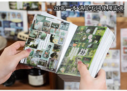 20 Pages Japanese Retro Ins Decorative Stickers Book Scrapbooking Phone Case DIY Journal Collage Material Sticker Gift (ONLINE ORDER ONLY)