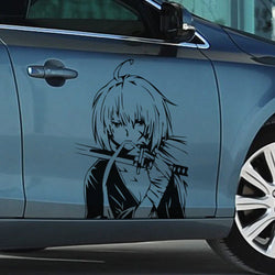 Japanese Anime Car Sticker Individual Decoration Door Donnet External Parts Waterproof Die-Cutting PVC Vinyl Decals (ONLINE ORDER ONLY)