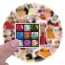 10/60pcs Funny Danny Devito Stickers Decoration Suitcase Scrapbooking Laptop Phone Stationery Japan Manga Kid Toy (ONLINE ORDER ONLY)
