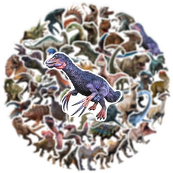 10/30/50PCS Dinosaurs Age Sticker Aesthetic PVC Children's Korean Stationery School Supplies Decoration Scrapbooking for Kids (ONLINE ORDER ONLY)