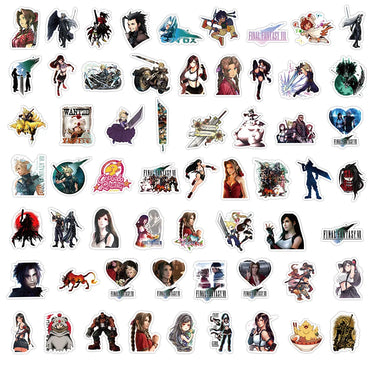 10pcs Waterproof Cartoon Graffiti Stickers for Skateboard, Luggage, Guitar, Laptop (ONLINE ORDER ONLY)