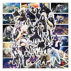 50pcs The Shadow's Power Anime Sticker Set for Luggage, Stationery, Notebook Decoration (Online Order Only)