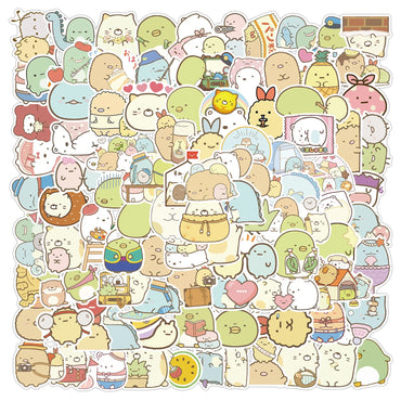 Kawaii Corner Creature Stickers for Kids - Waterproof Laptop, Phone, Notebook, Guitar, Luggage Decals (10/30/50/100 PCS) (ONLINE ORDER ONLY)