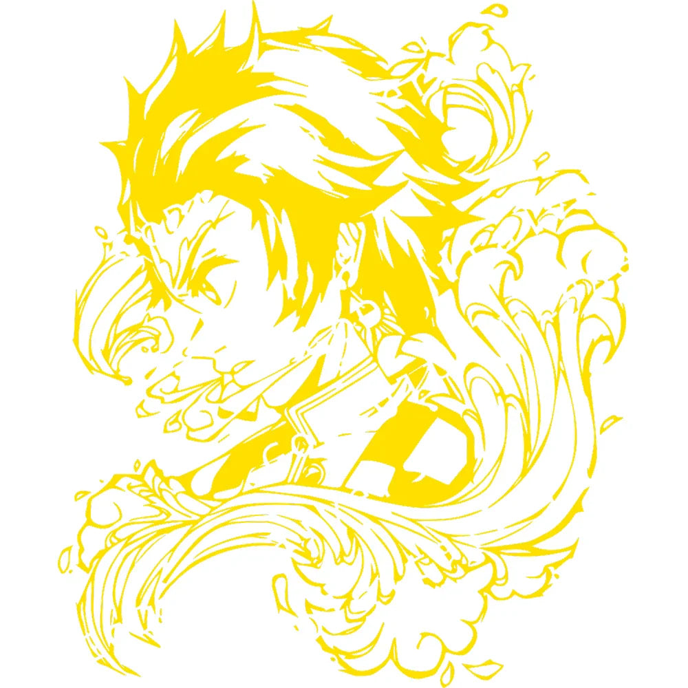 Japanese Anime Car Sticker Individual Decoration Door Donnet External Parts Waterproof Die-Cutting PVC Vinyl Decals (ONLINE ORDER ONLY)