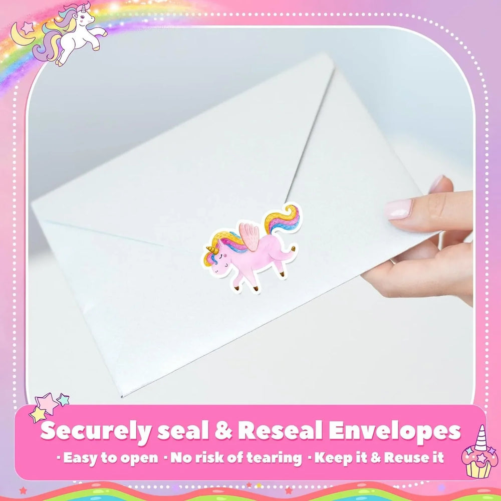 500Pcs /1 Rolls 2.5cm/1inch Cartoon Animals Horse Sticker Decoration Gift Box Sticker Label Stationery Sticker (ONLINE ORDER ONLY)