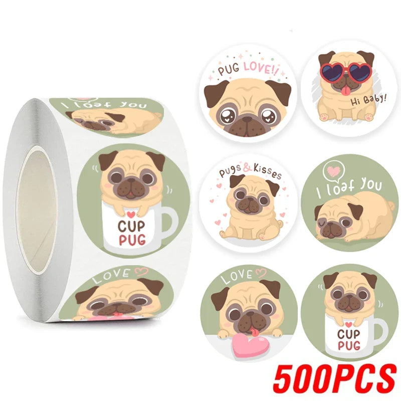 100-500pcs Lovely Animal Stickers Sealing Labels Reward Sticker For School Teacher Kids Stationery Sticker Gift Decor (ONLINE ORDER ONLY)