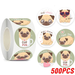 100-500pcs Lovely Animal Stickers Sealing Labels Reward Sticker For School Teacher Kids Stationery Sticker Gift Decor (ONLINE ORDER ONLY)