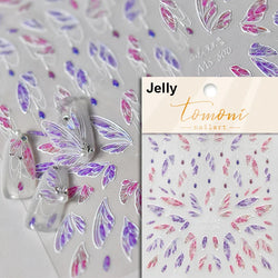 Charming White Shiny Pearl Rhinestone Wings Feathers Crown Moon Stars 3D Self Adhesive Nail Art Sticker Manicure Decal Wholesale (ONLINE ORDER ONLY)