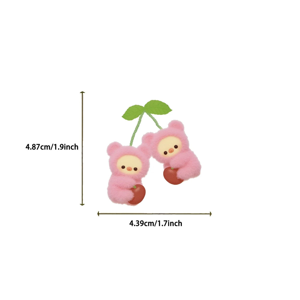 60PCS Fruit Critter Animal Stickers DIY Laptops Water Bottles Phones Decorative Stickers Toy Waterproof Vinyl Decals (ONLINE ORDER ONLY)