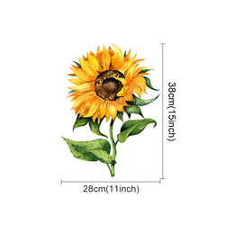 Sunflower Wall Sticker Skirting Line Kids Room Self-Adhesive Baseboard Mural (ONLINE ORDER ONLY)