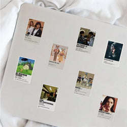 10/30/64PCS Movie Poster Sticker Aesthetic Children's DIY PVC Decoration Scrapbooking Stationery School Supplies for Kids (ONLINE ORDER ONLY)