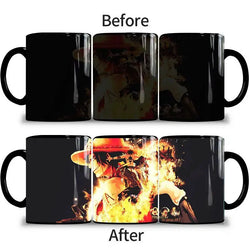 One Piece Color Changing Mug: Nika Luffy & Ace Magic Cup (ONLINE ORDER ONLY)