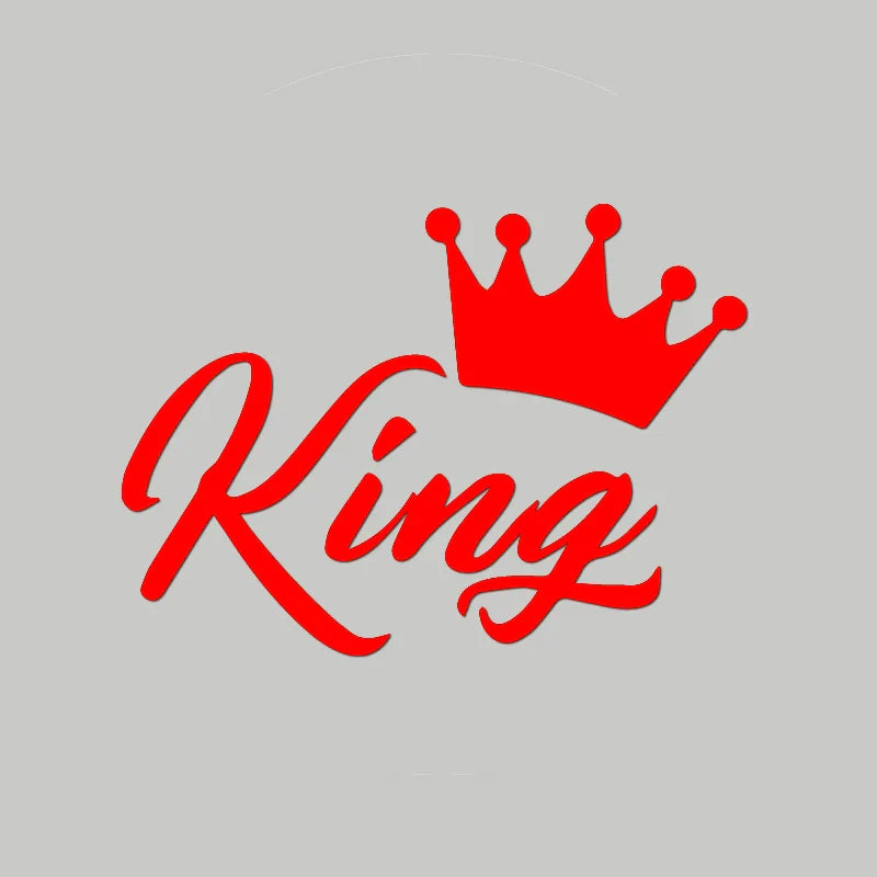 CROWN KING Car Stickers, Fashion Waterproof Vinyl Decal Auto Sticker Car Styling Decoration Accessories (ONLINE ORDER ONLY)