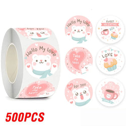 100-500pcs  Cute Reward Stickers Animal Sticker for Kid Classic Toy Gift Decor School Teacher Encouragement Sticker (ONLINE ORDER ONLY)