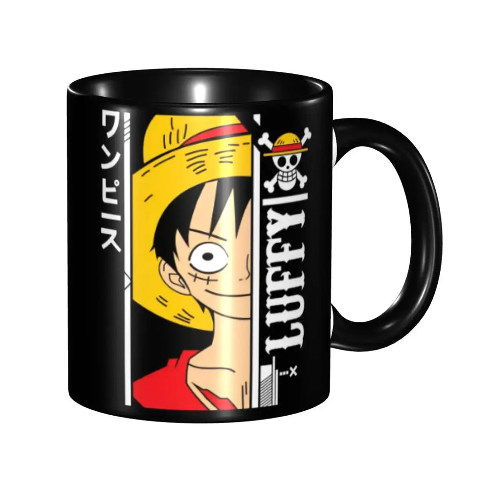 Monkey D Luffy Quotes One Piece Mug: Funny Kids Gift (ONLINE ORDER ONLY)