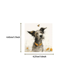50PCS Cute Plush Animal Graffiti Stickers DIY Phone Guitar Laptop Notebook Suitcase Cup Waterproof Sticker Kids Toy (ONLINE ORDER ONLY)