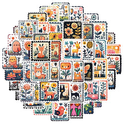 Retro Cartoon Graffiti Stickers - Aesthetic Decals for Skateboard, Phone, Fridge (10/30/50pcs) (ONLINE ORDER ONLY)
