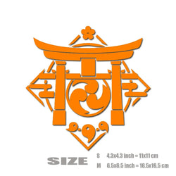 Inazuma STICKERS,High Quality And Durable Automobiles Exterior Accessories Self-adhesive Decals (ONLINE ORDER ONLY)