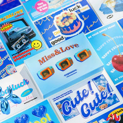 40/60Pcs/box Retro Girls House Series Sticker Hand Account DIY Album Decoration Scrapbooking Stickers Kawaii Korean Stationery (ONLINE ORDER ONLY)