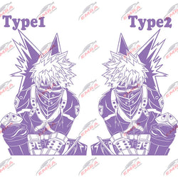 Japanese Anime Stickers For Car Sticker Decoration Door Hood External Accessories Superignition Large Pattern PVC Vinyl Decals (ONLINE ORDER ONLY)