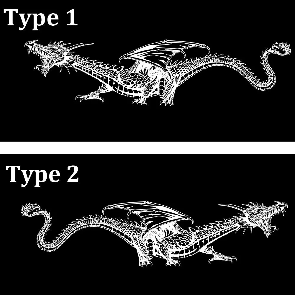 Anime Detachment Car Stickers Beasts And Dragons Picture Decoration Body  Movement Style Die Cutting Waterproof PVC Vinyl Decals (ONLINE ORDER ONLY)