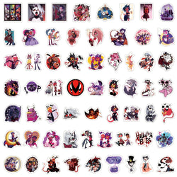 10/30/50/120pcs Helluva Boss Anime Graffiti Stickers Decoration Laptop Notebook Phone Suitcase Car Waterproof DIY Stickers Toys (ONLINE ORDER ONLY)