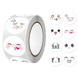100-500pcs Cute Scrapbooking Stationery Stickers Envelope Sealing Label Personalized Small Business Gift Decor Stickers (ONLINE ORDER ONLY)