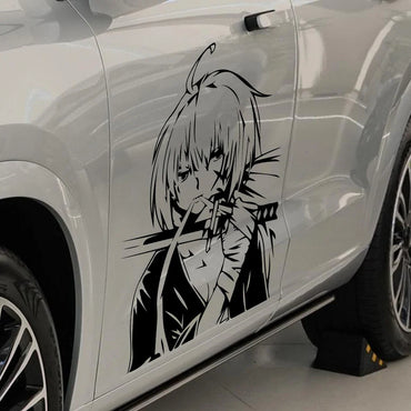 Japanese Anime Car Sticker Individual Decoration Door Donnet External Parts Waterproof Die-Cutting PVC Vinyl Decals (ONLINE ORDER ONLY)