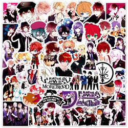 50pcs Diabolik Lovers Stickers for Laptop, Phone, Suitcase, Water Bottle, Scooter, Fridge, Stationery (ONLINE ORDER ONLY)