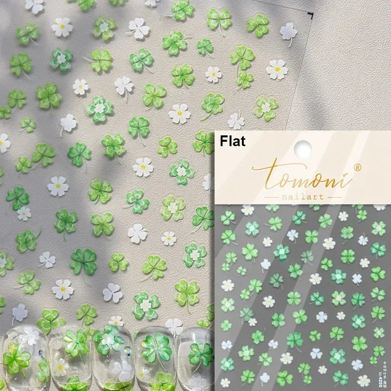 Autumn Fall Sunflower Rabbit Leaves Crane Rose Sun Mountain Hill Produce Good Harvests Cookie Nail Art Sticker Decoration Decals (ONLINE ORDER ONLY)