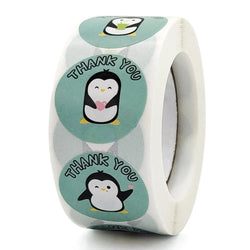 100-500pcs Cute Cartoon Penguin Stickers Children's bonus stickers encourage scrapbooking decorative stationery stickers (Online Order Only)
