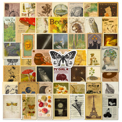 Retro Graffiti Stickers 10/25/50pcs for DIY Notebook Guitar Laptop Phone Water Bottle Luggage (ONLINE ORDER ONLY)