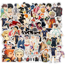 Haikyuu!! Stickers Pack for Laptop, Phone, Car, Scooter, Water Bottle, Suitcase, Refrigerator (Online Order Only)