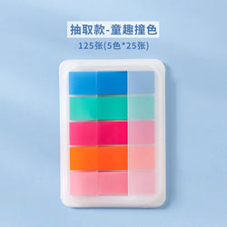 PET Transparent Index Sticky Note Sticker Student Label Sticky Note Sticker Notepad Bookmark School supplies Kawaii stationery (ONLINE ORDER ONLY)