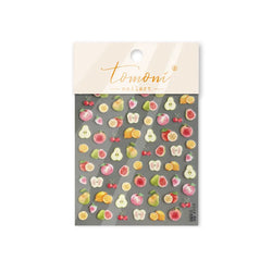 Fig Guava Pitaya Honey Peach Oranges Watermelon Strawberry Apple Pineapple Fruit Nail Art Decoration Stickers Manicure Decals (ONLINE ORDER ONLY)