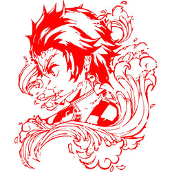 Japanese Anime Car Sticker Individual Decoration Door Donnet External Parts Waterproof Die-Cutting PVC Vinyl Decals (ONLINE ORDER ONLY)