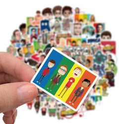 10/30/50PCS TV Show The Big Bang Theory Sticker Packs (ONLINE ORDER ONLY)