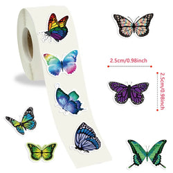 500pcs/roll Butterfly Cartoon Graffiti Stickers DIY Phone Guitar Laptop Notebook Suitcase Waterproof Sticker Kids Toy (ONLINE ORDER ONLY)
