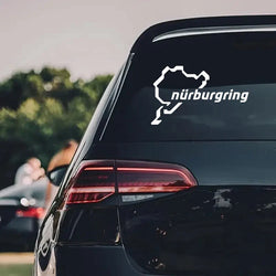 MAP "nurburgring" stickers,High Quality And Durable Automobiles Exterior Accessories Self-adhesive Decals (ONLINE ORDER ONLY)