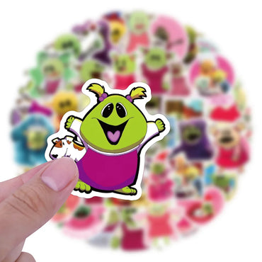10/30/55PCS Nanalan Cartoon Stickers Funny Movie Sticker Kids Toys Luggage Laptop Phone Guitar Car Bike Skateboard Decoration (ONLINE ORDER ONLY)