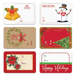 Gift Package Stickers Self-adhesive Paper Stickers Premium Christmas Gift Sticker Labels Self-adhesive for Present for Festive (ONLINE ORDER ONLY)