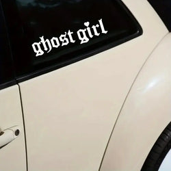 "Ghost Girl" Sticker, Suitable For Windows, Cars, Trucks, Toolboxes, Laptops, MacBooks, For Almost Any Hard, Smooth Surface (ONLINE ORDER ONLY)