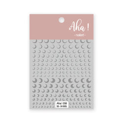 1pc 3D Cloud Moon Design Nail Art Stickers Ultra Thin Self Adhesive Nail Art Decals White Clouds Nail Art Decoration Supplies *N (Online Order Only)