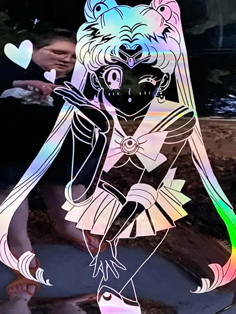 Anime Sticker For Car Sticker Maiden Whole Body Decoration External Accessories Waterproof  PVC Vinyl Decals (ONLINE ORDER ONLY)